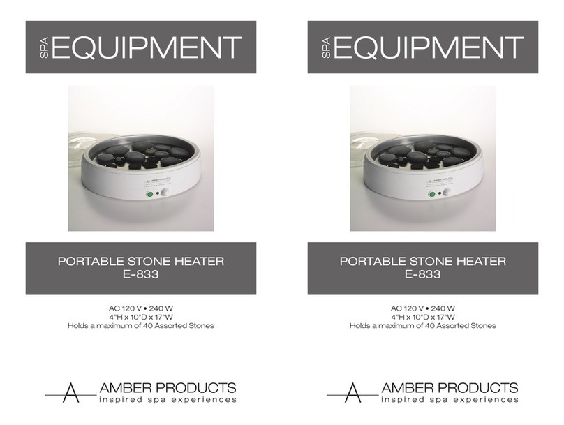 Amber E-833 User manual Amber E-833 User manual