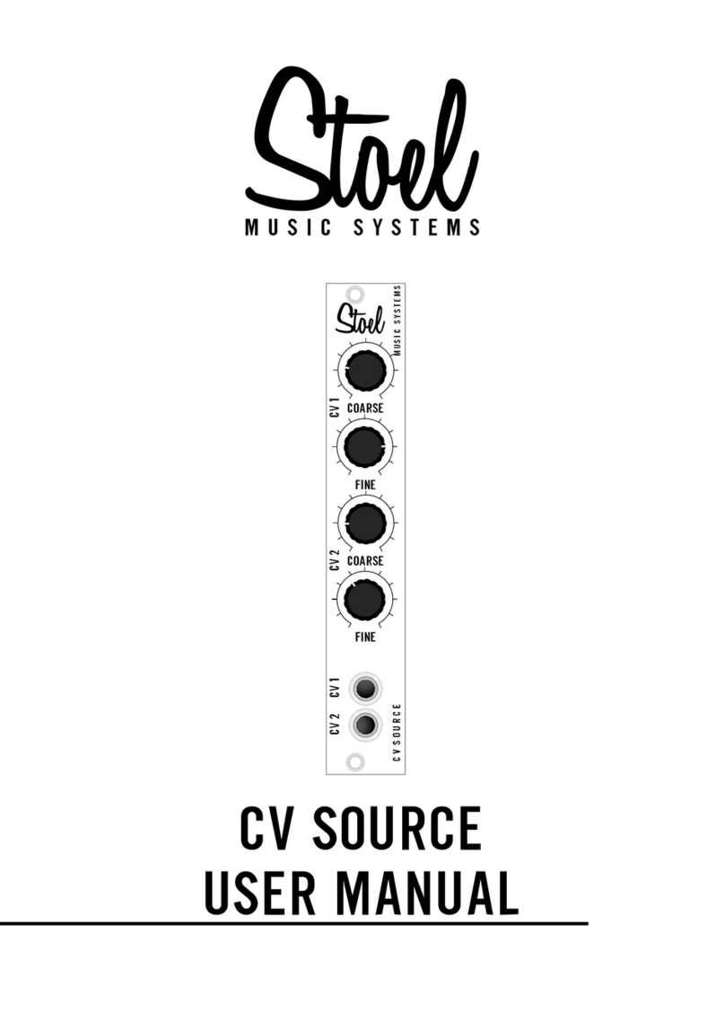 Stoel CV SOURCE User manual