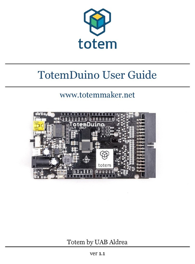 Totem TotemDuino User manual