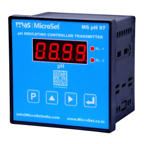 MicroSet MS pH 97 User manual