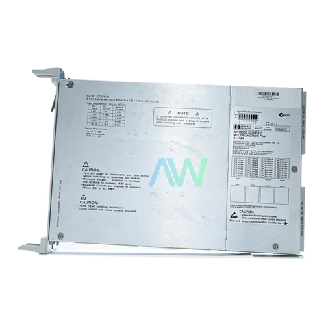 HP E1419A User manual