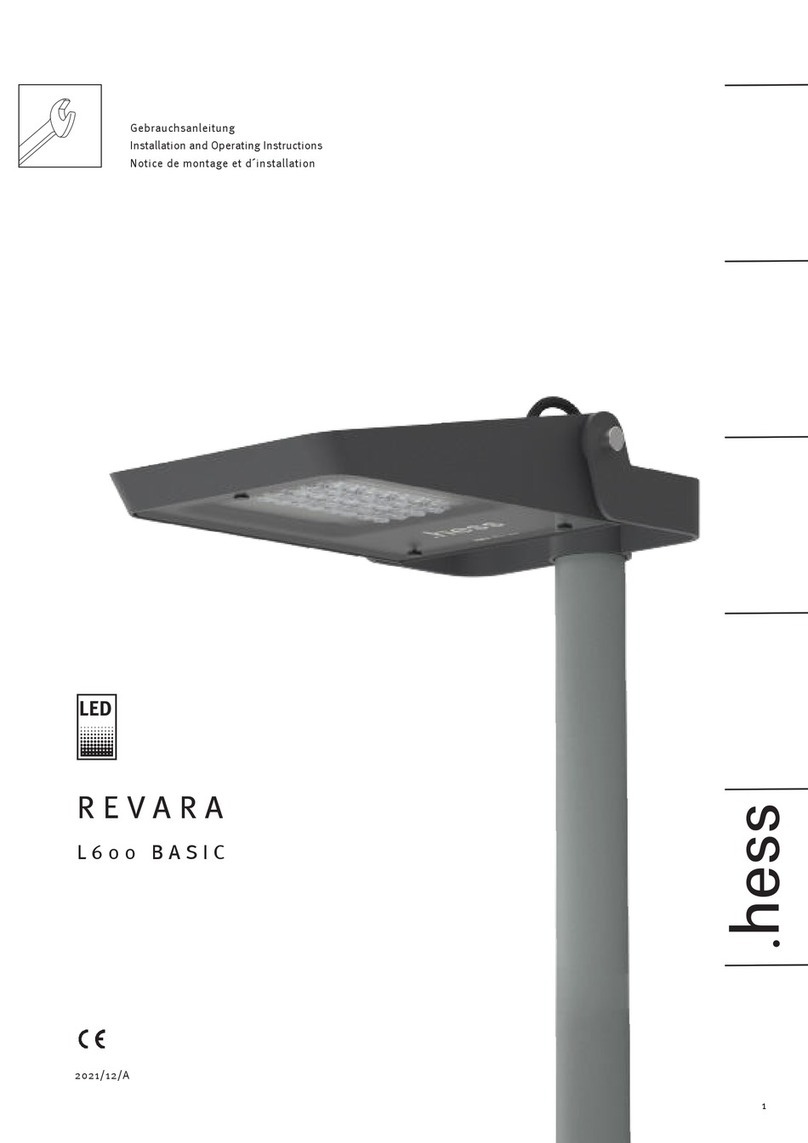 Hess REVARA L600 User manual Hess REVARA L600 User manual