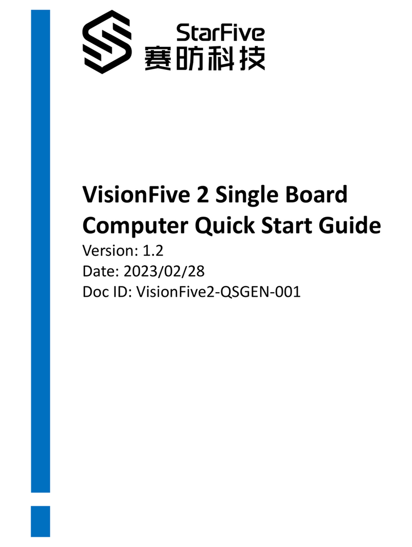 StarFive VisionFive 2 User manual StarFive VisionFive 2 User manual