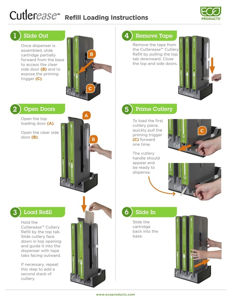 ECO PRODUCTS Cutlerease User manual