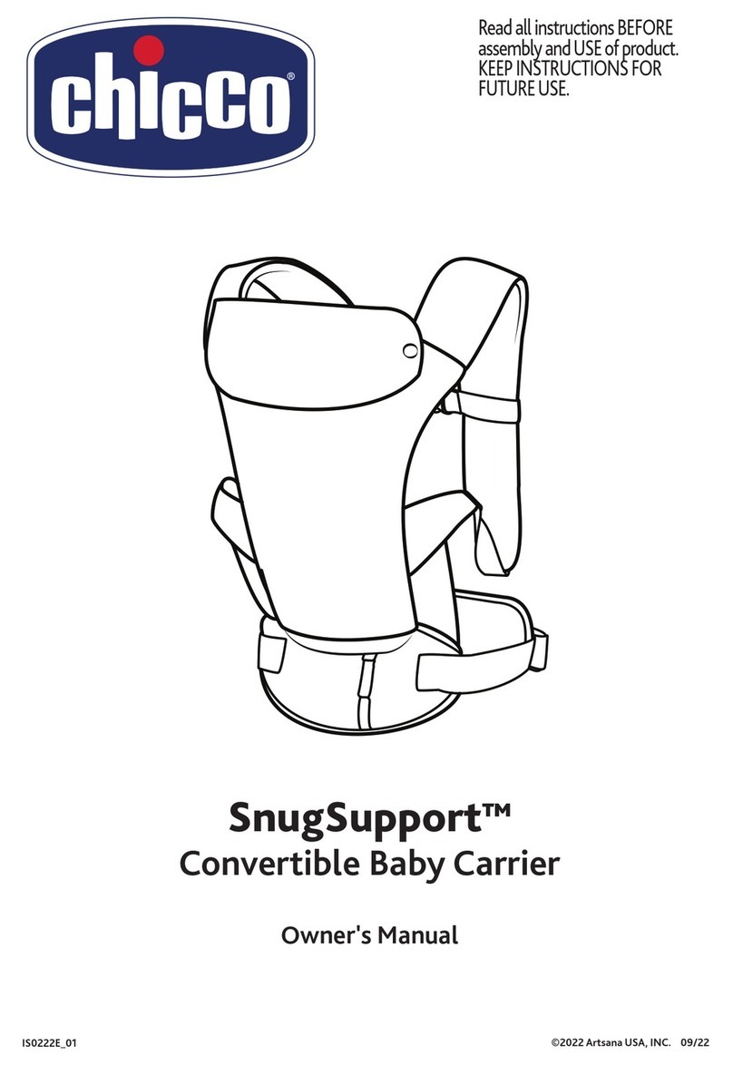 Chicco SnugSupport User manual