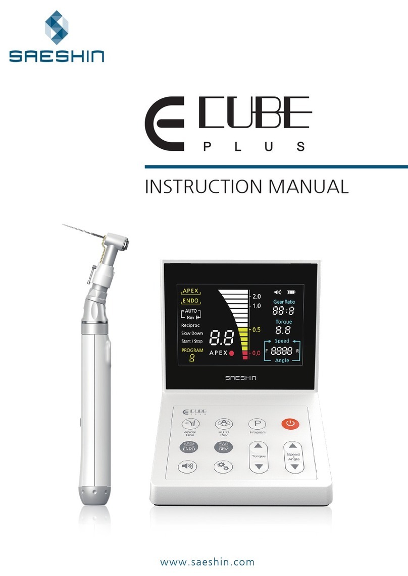 SAESHIN E-CUBE PLUS User manual
