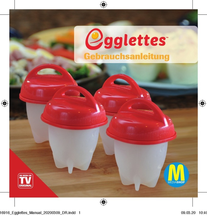 MediaShop Egglettes User manual