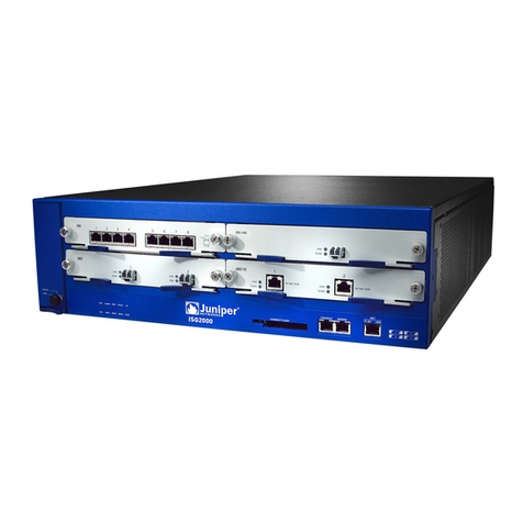 Juniper ISG 2000 User manual