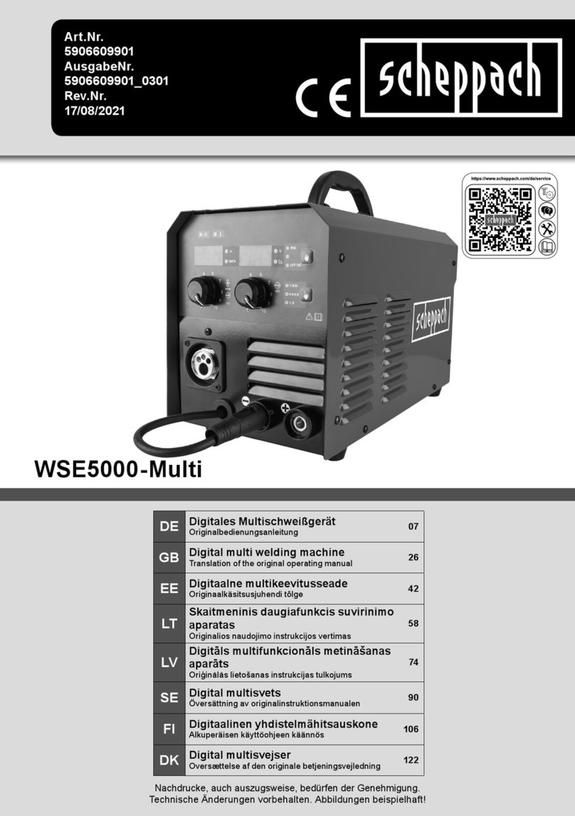 Scheppach WSE5000-Multi Operational manual