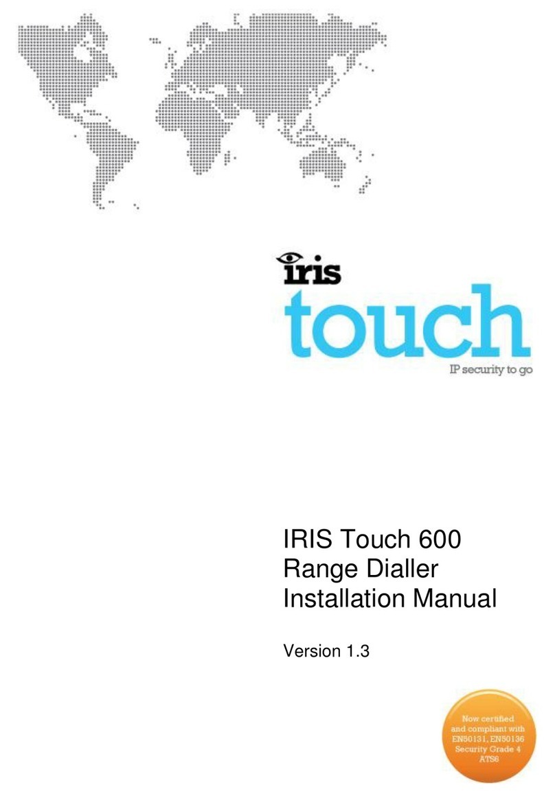 IRIS Touch 600 User manual