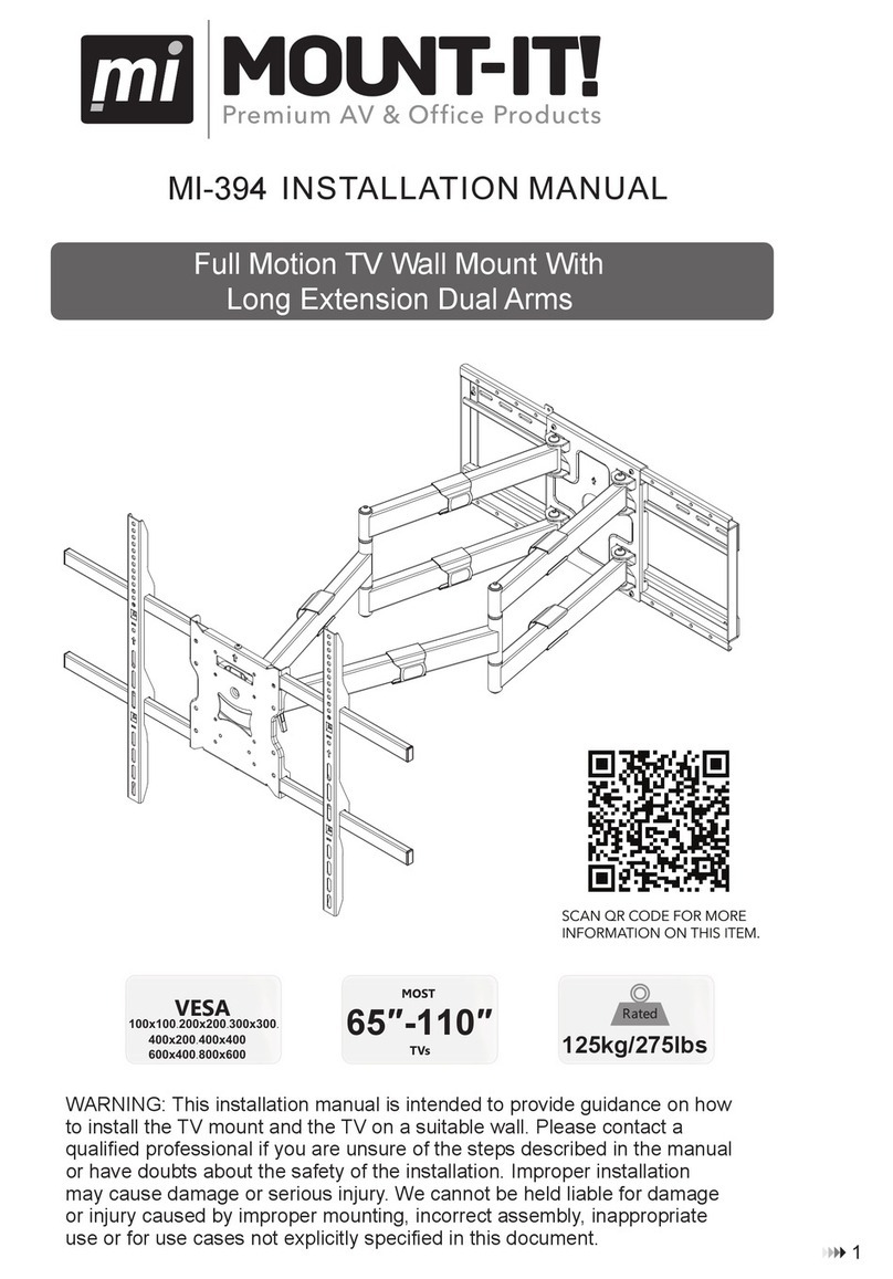 Mount-It! MI-394 User manual Mount-It! MI-394 User manual