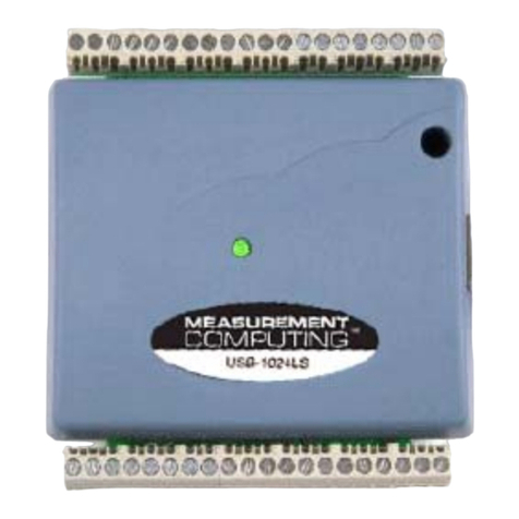 Editware Measurement Computing USB-1024LS User manual