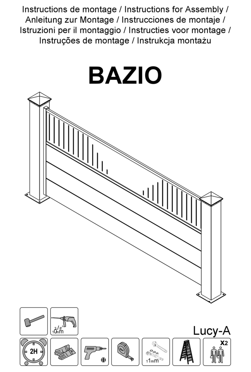 Vente Unique BAZIO Assembly instructions