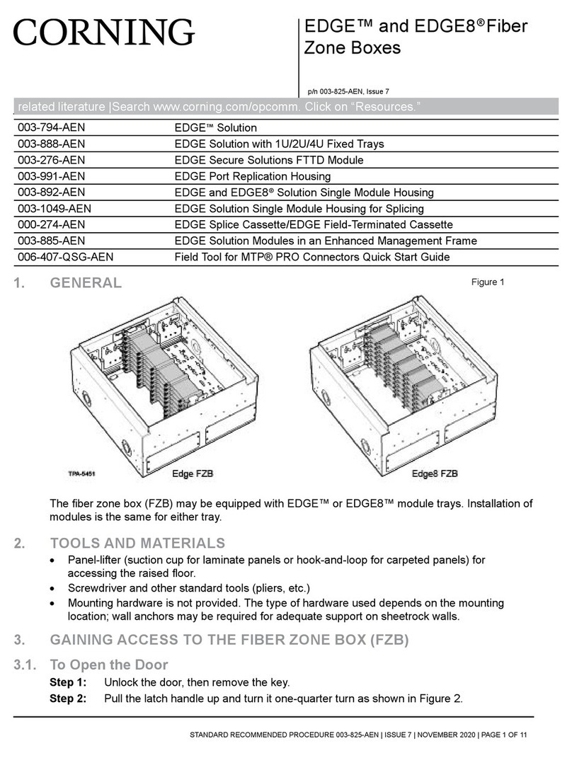 CORNING EDGE User manual
