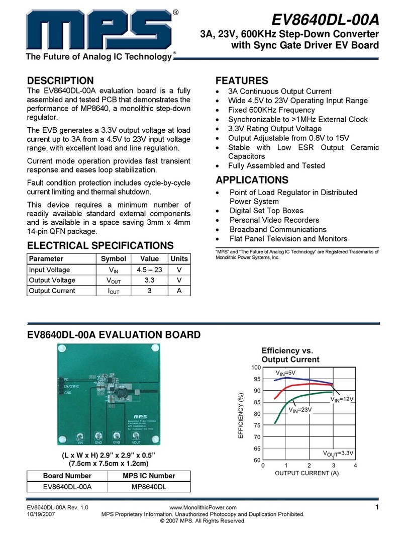 MPS EV8640DL-00A User manual