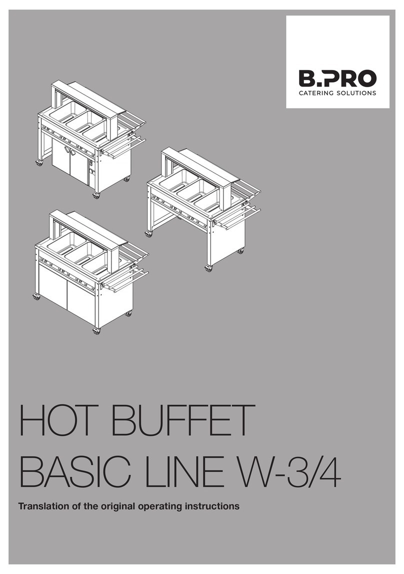 B.Pro BASIC LINE W-3 Quick guide