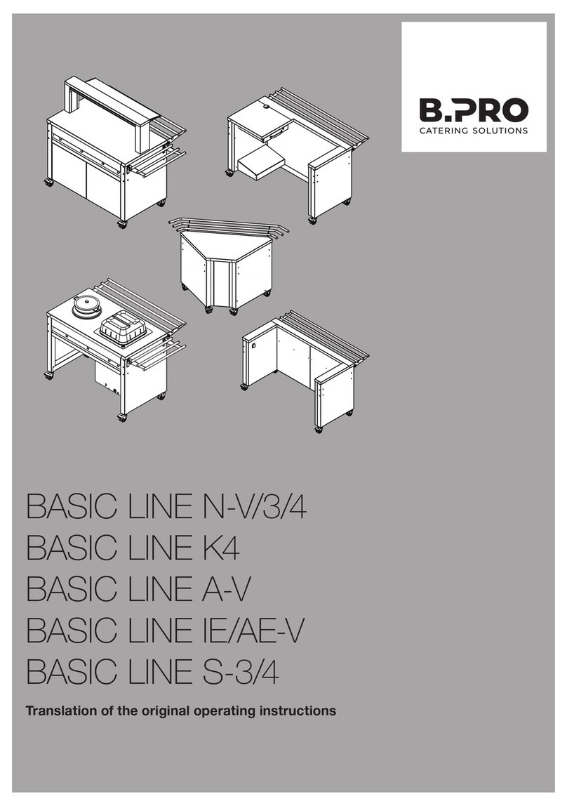 B.Pro BASIC LINE N-V Quick guide