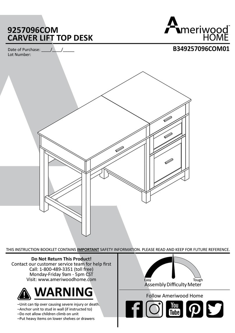 Ameriwood HOME 9257096COM User manual