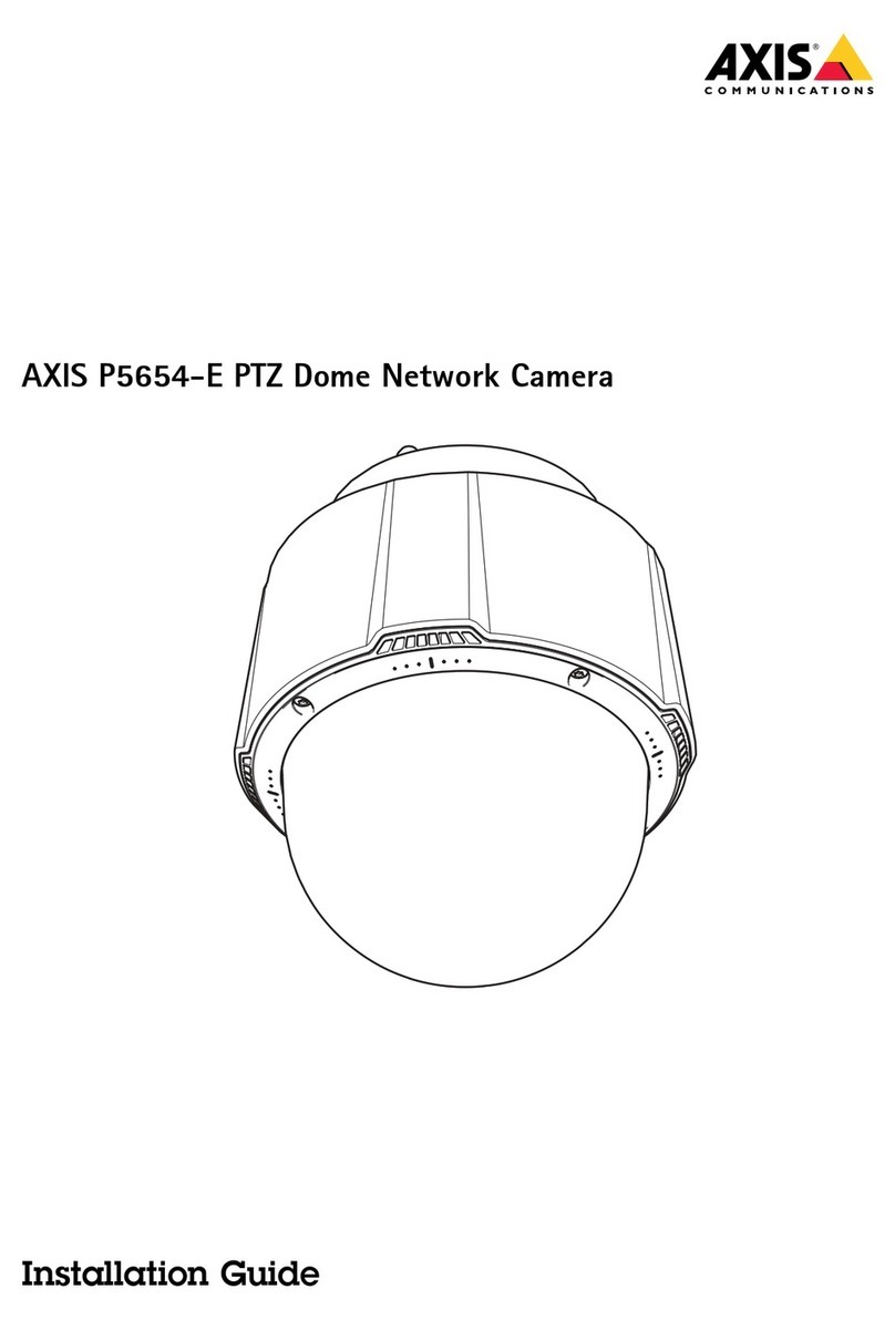 Axis P5654-E User manual