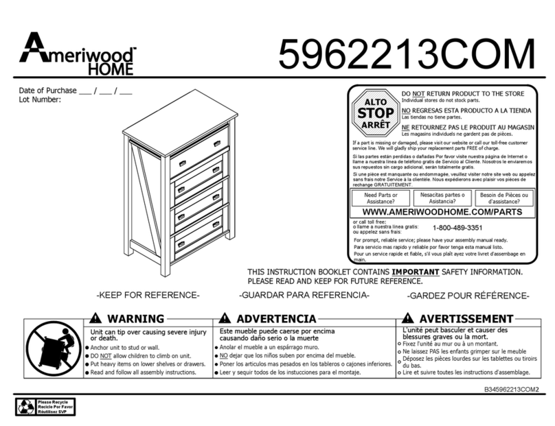Ameriwood HOME B345962213COM User manual