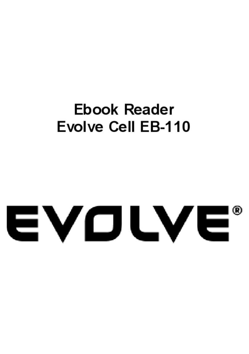 Evolve Cell EB-110 User manual