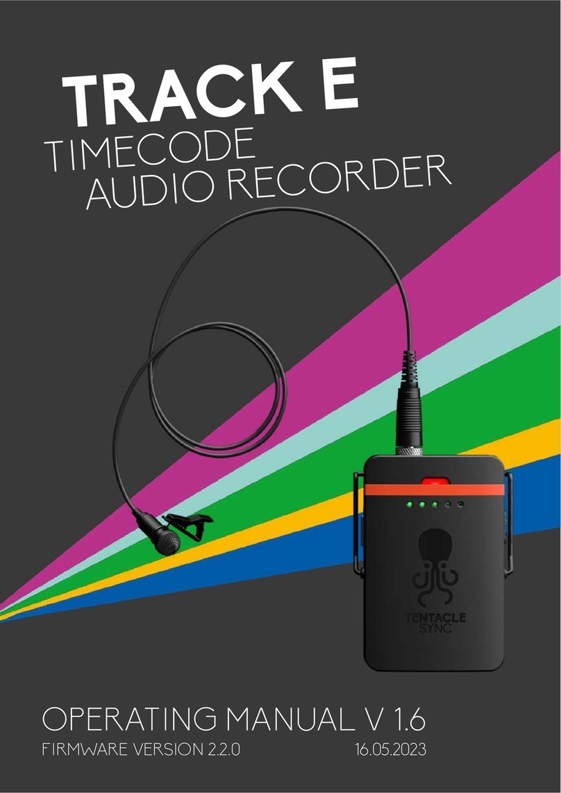 Tentacle Sync TRACK E User manual
