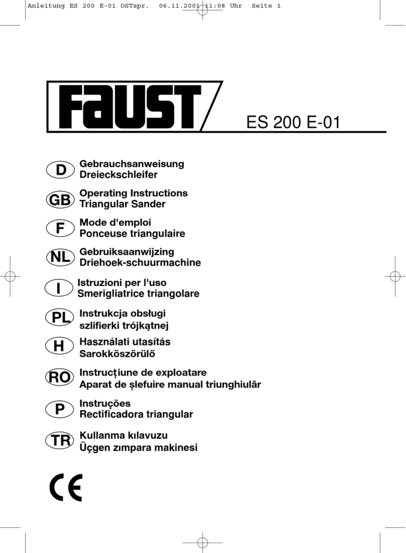 Faust ES 200 E-01 User manual