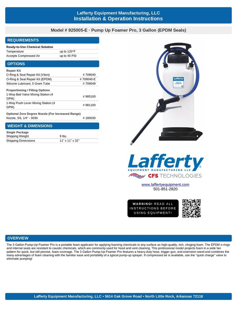 Lafferty 925005-E Installation instructions