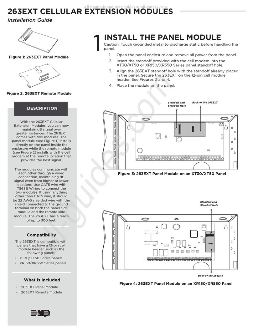 DMP Electronics 263EXT User manual