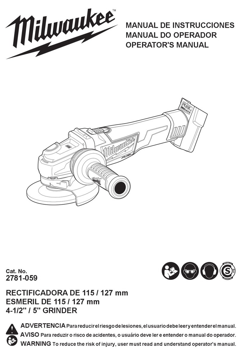 Milwaukee 2781-059 User manual