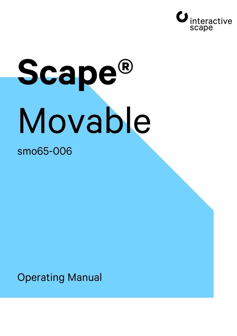interactive scape Scape Movable User manual