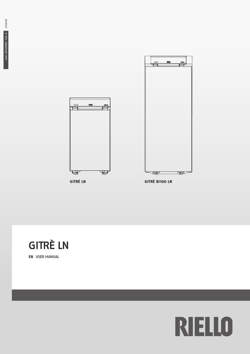 Riello GITRE LN User manual