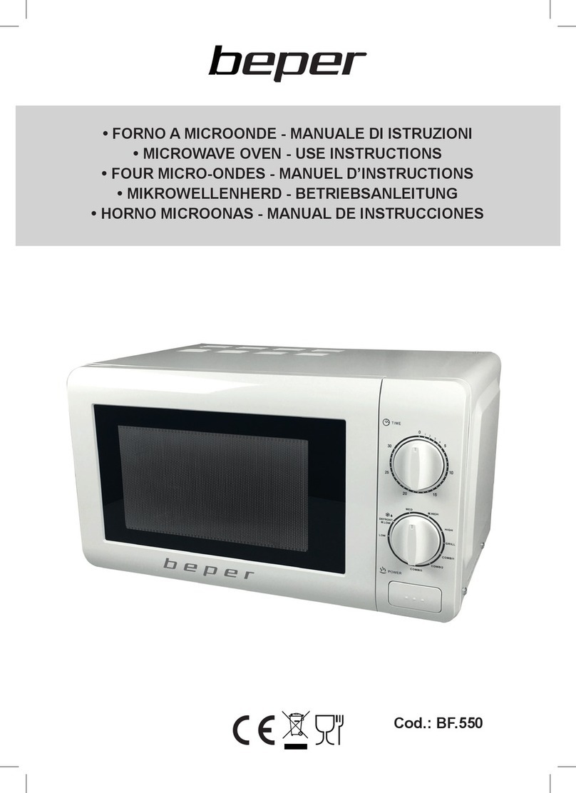 Beper BF.550 Operating and maintenance manual