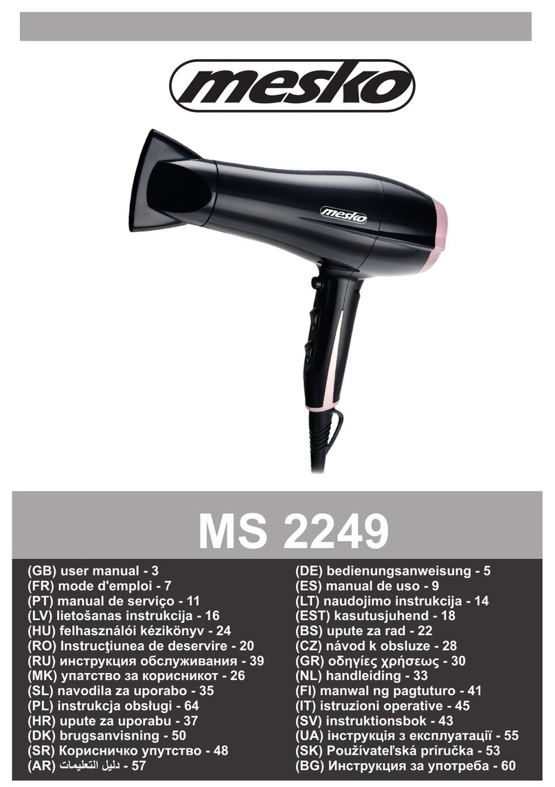 Mesko MS 2249 User manual
