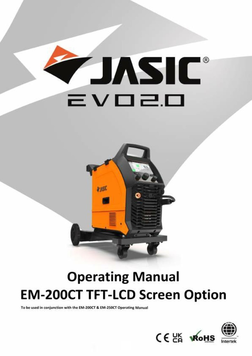 Jasic EVO 2.0 User manual