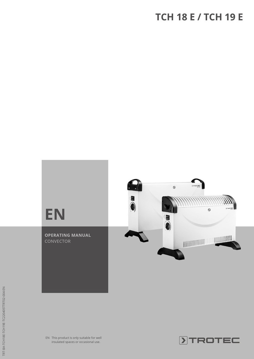 Trotec TCH 18 E User manual