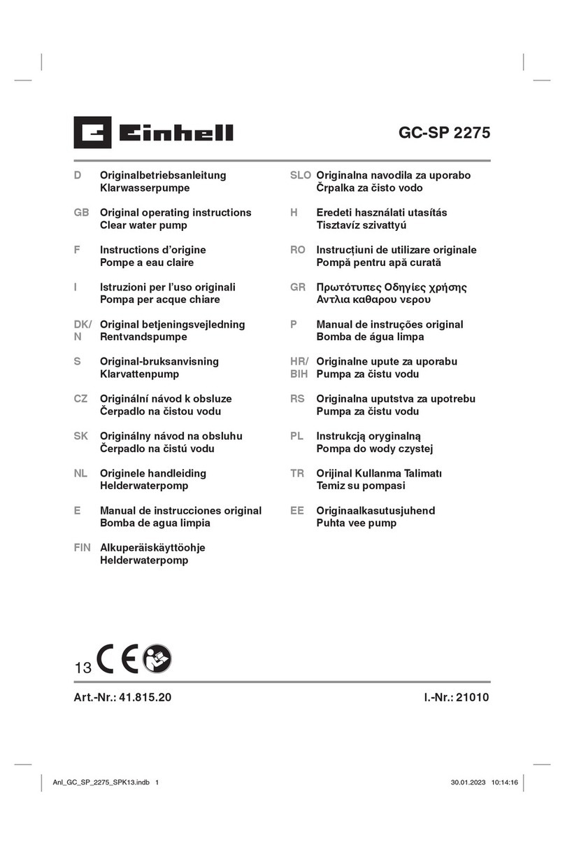 EINHELL GC-SP 2275 User manual