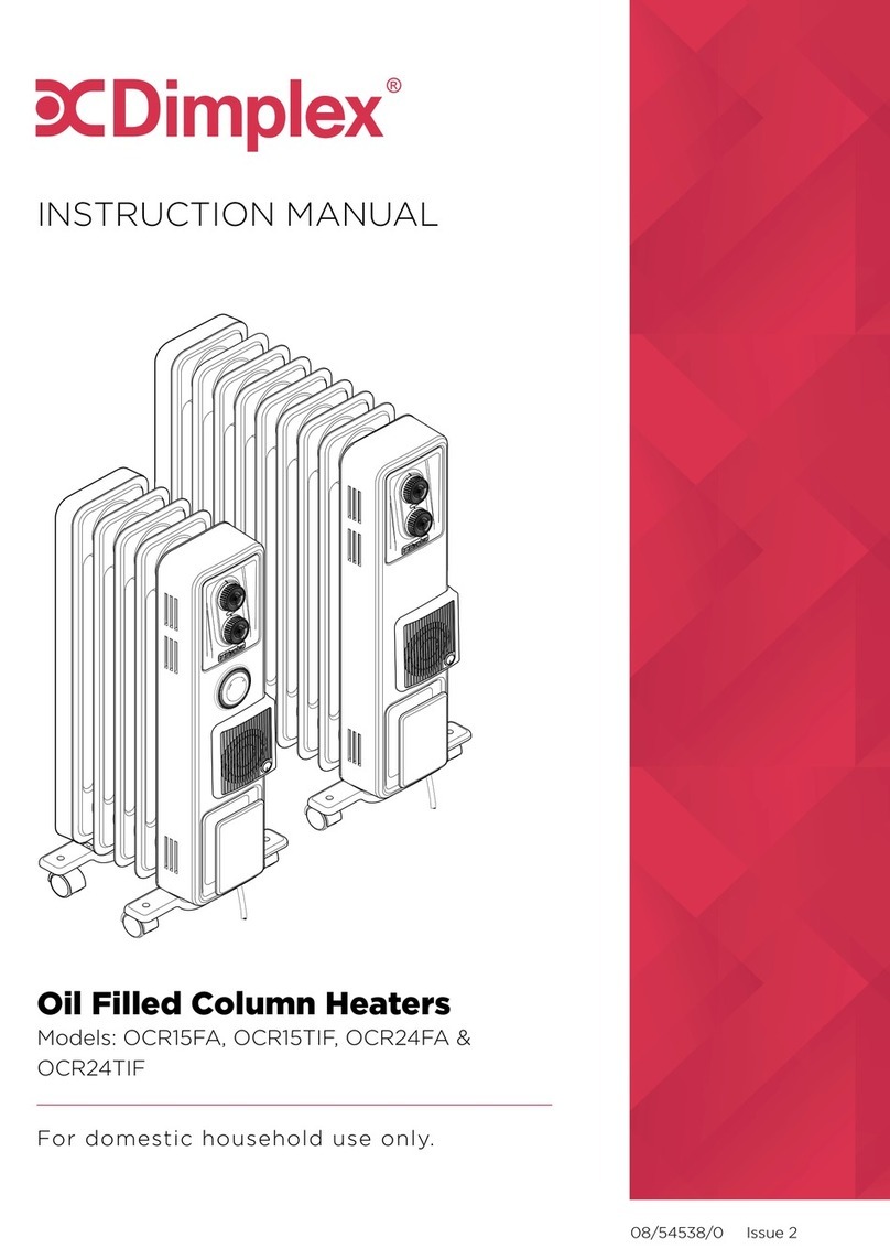 Dimplex OCR15TIF User manual