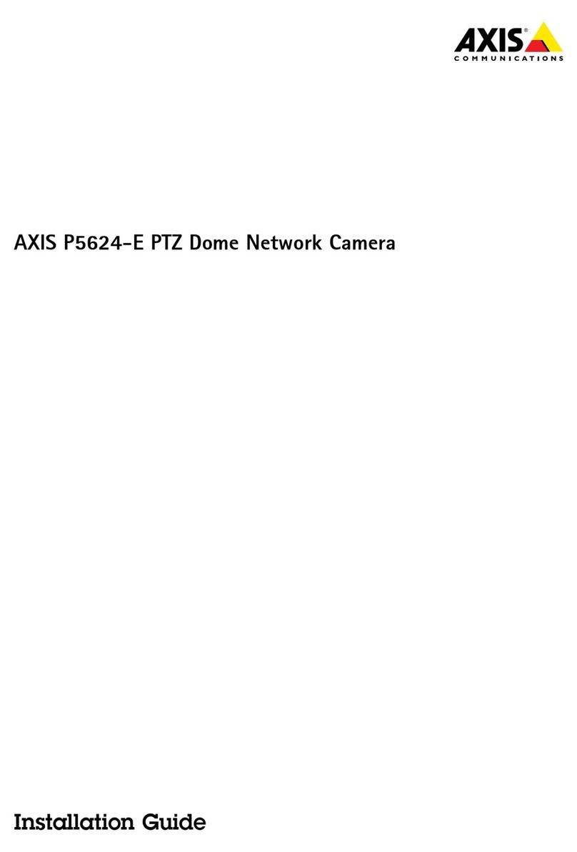 Axis P5624-E User manual