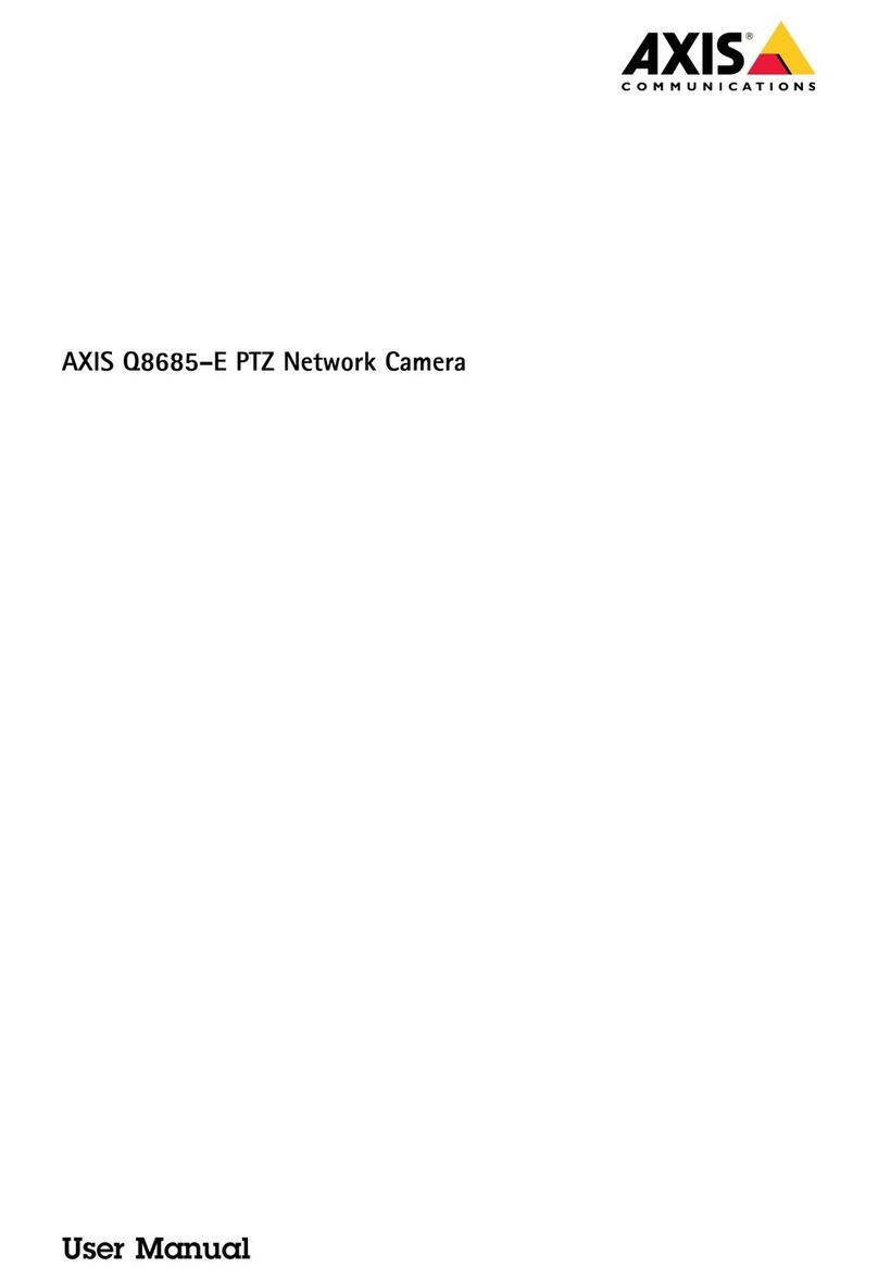 Axis Q8685-E User manual