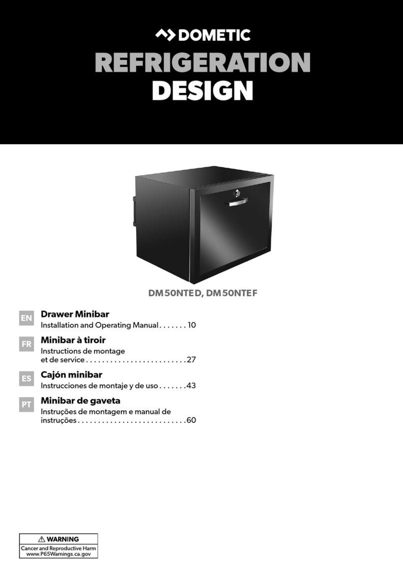 Dometic DM50NTED User manual