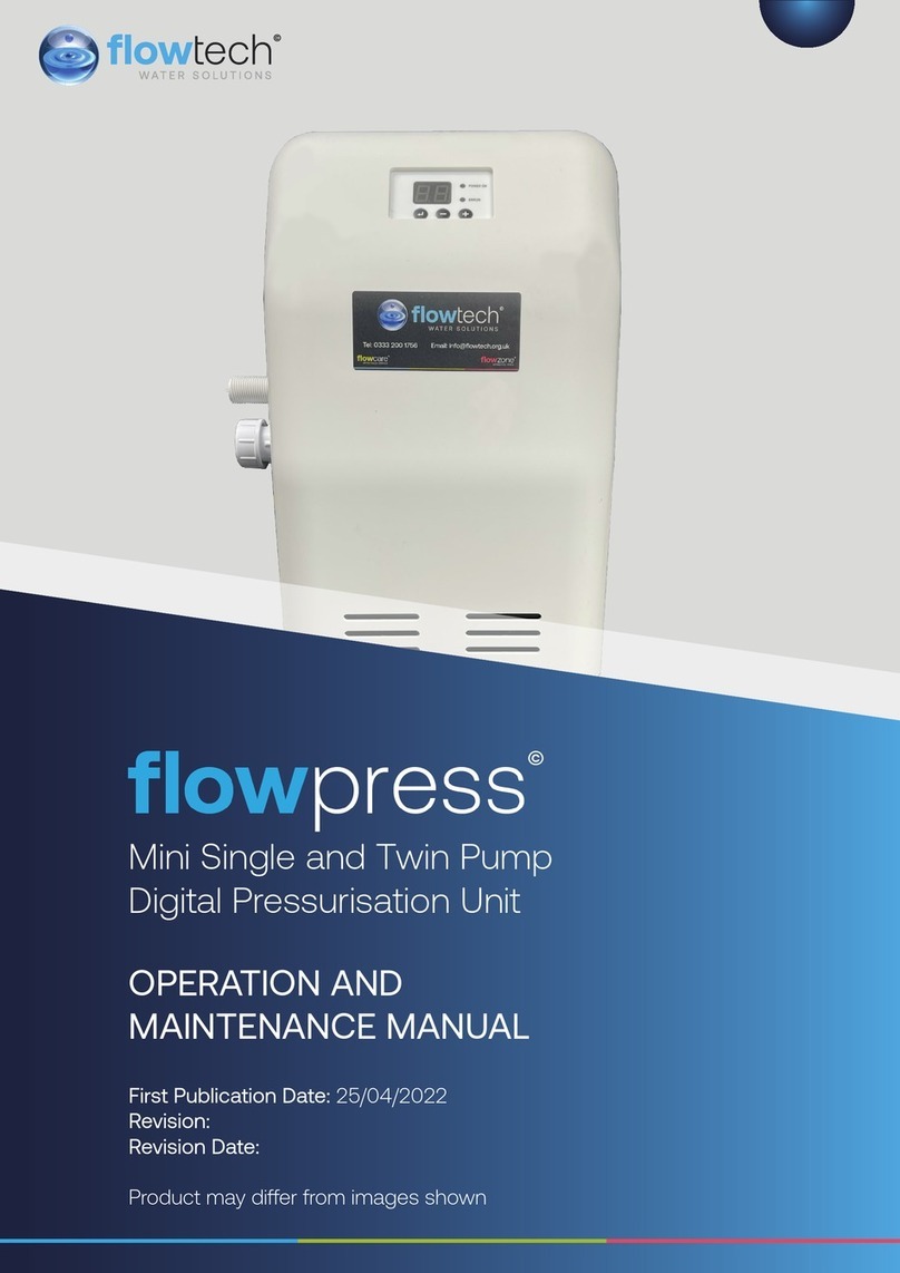 FLOWTECH Flowpress Mini Single User manual