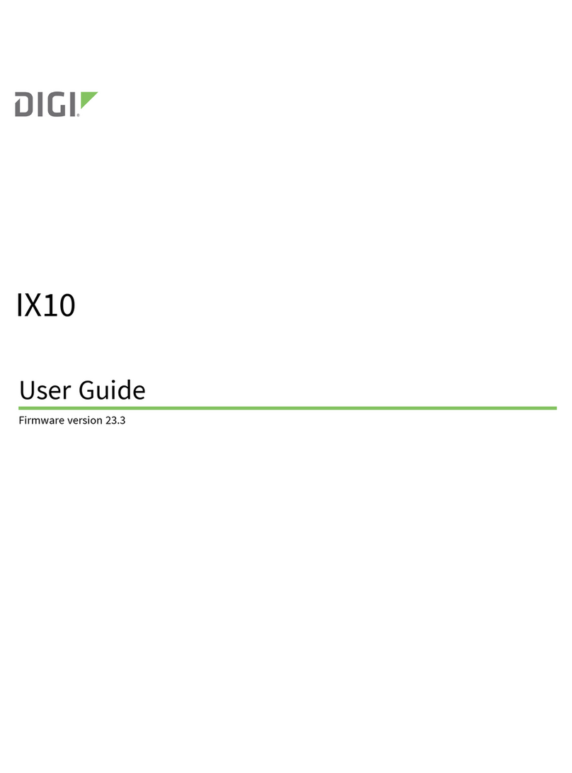 Digi IX10 User manual