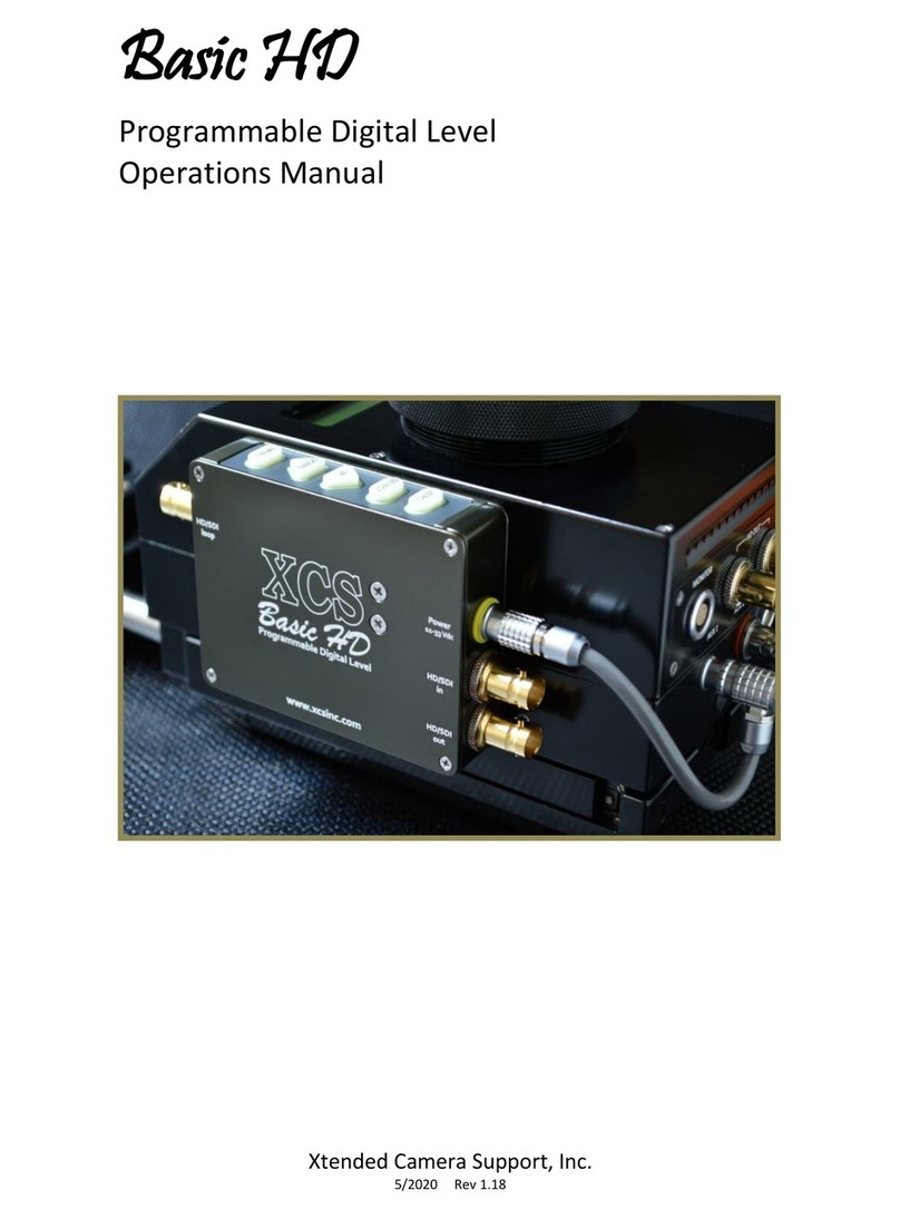 XCS Basic HD User manual