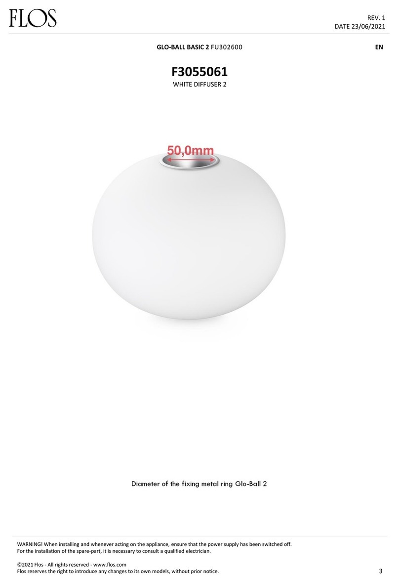 FLOS GLO-BALL BASIC 2 User manual