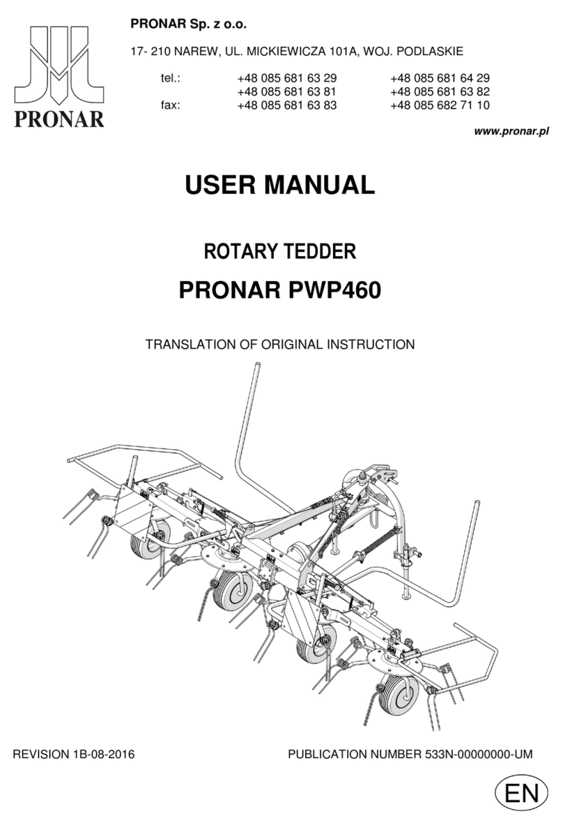PRONAR PWP460 User manual PRONAR PWP460 User manual