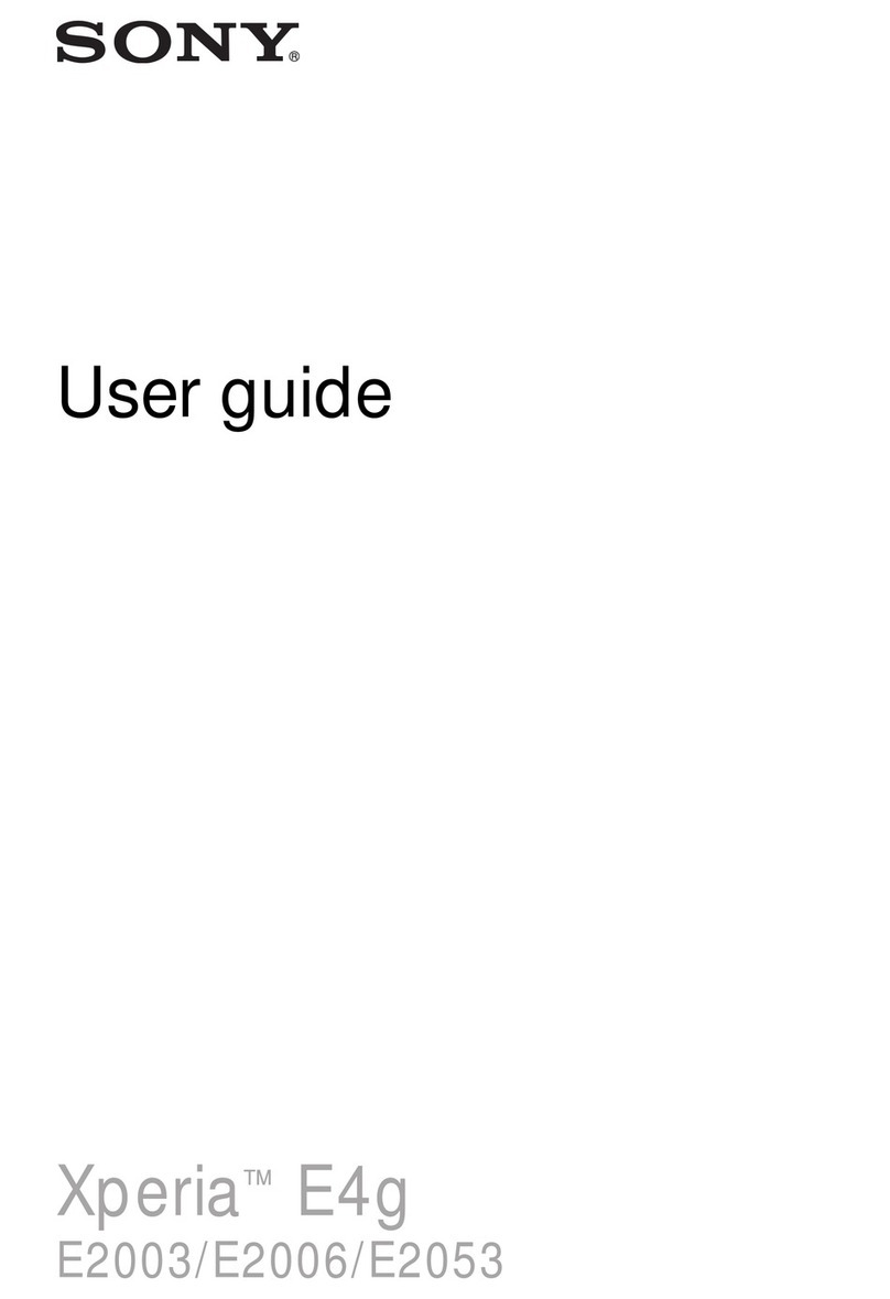Sony E2003 User manual