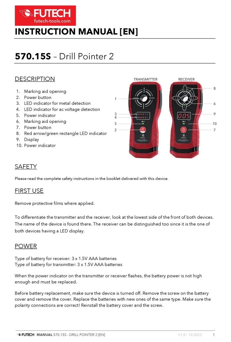 Futech Drill Pointer 2 User manual