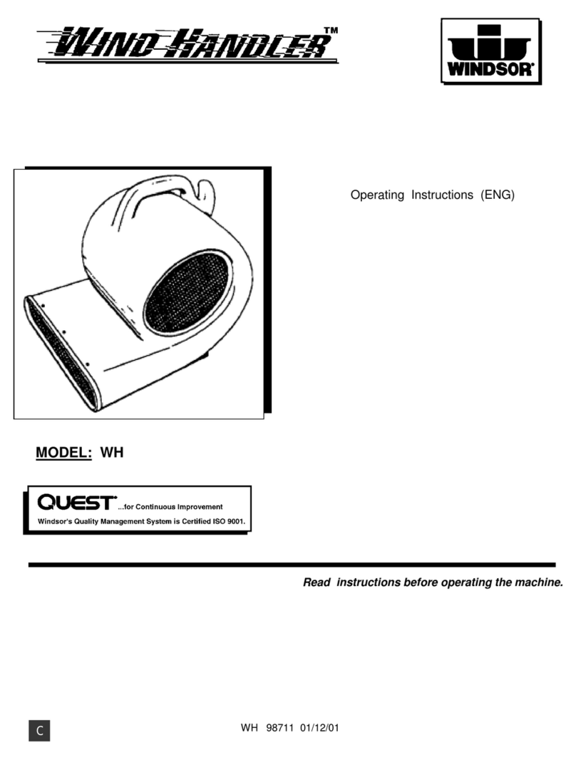 Windsor WIND HANDLER WH User manual