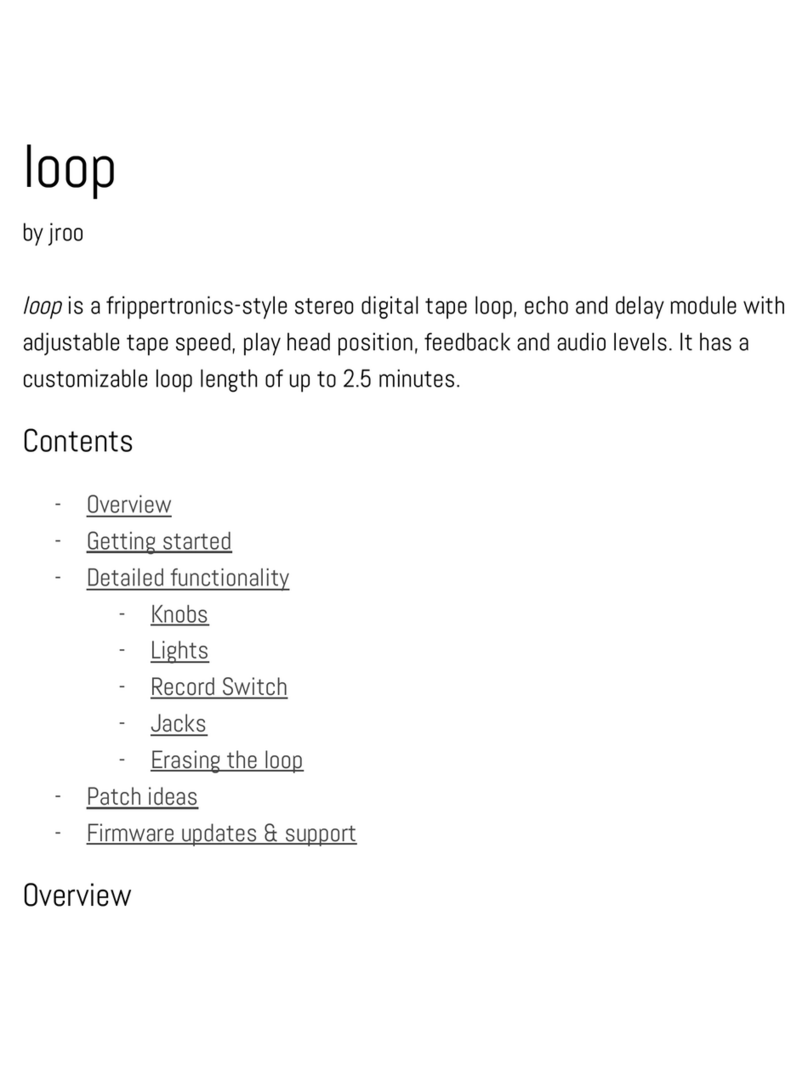 jroo loop User manual
